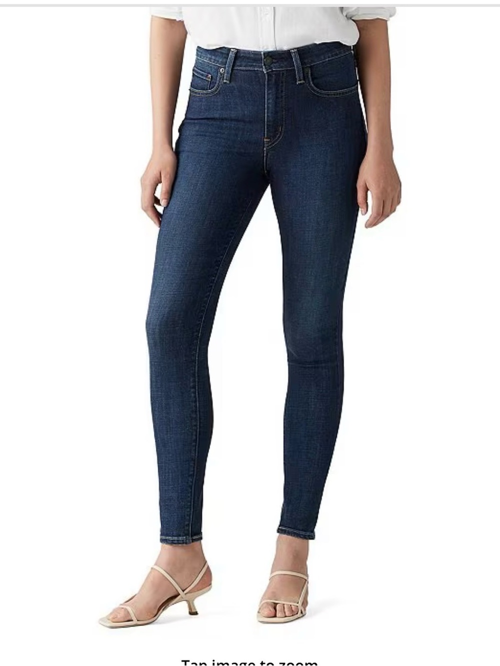 LEVIS 721 High Rise Skinny Jeans